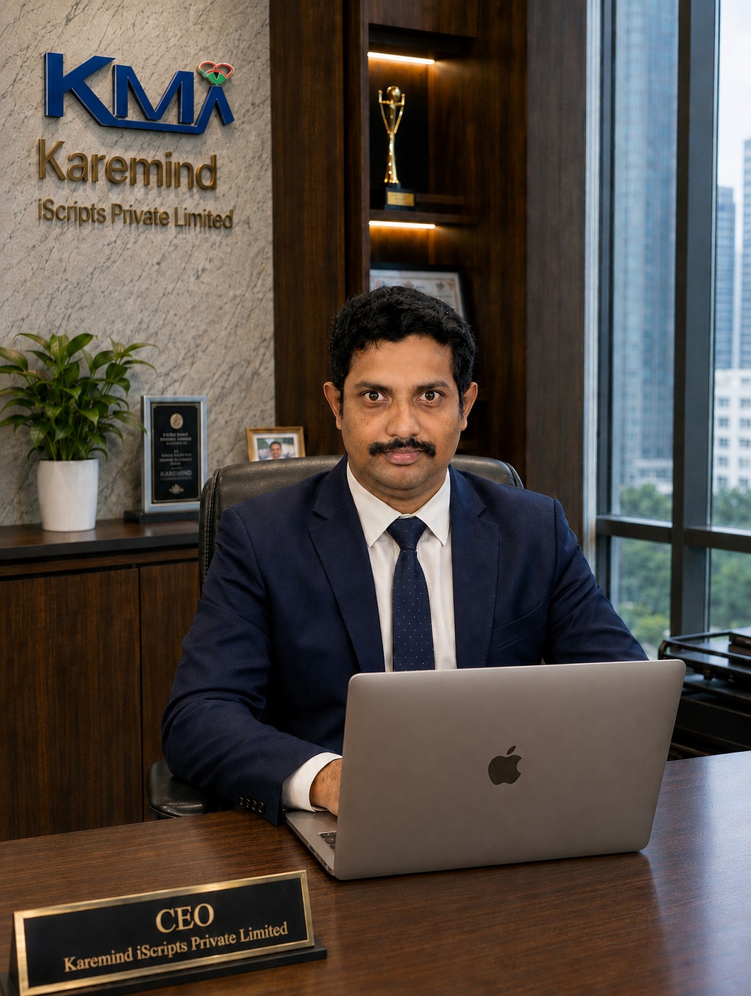 Harsha Vardhan Reddy, Founder and Chief Executive Officer, Karemind iScripts
